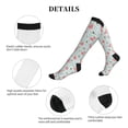 thumbnail image 5 of Sikiie Cute Flamingo 1 Pairs Compression Socks for Men and Women 15-20 mmHg Running Support Socks, 5 of 7