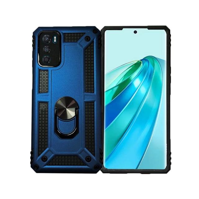 Funda con Anillo Soporte Uso Rudo Atti Para Moto G42