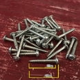 thumbnail image 3 of 100PCs High Strength Self-tapping Screws For Pocket Hole Jigging Woodworking, 3 of 5