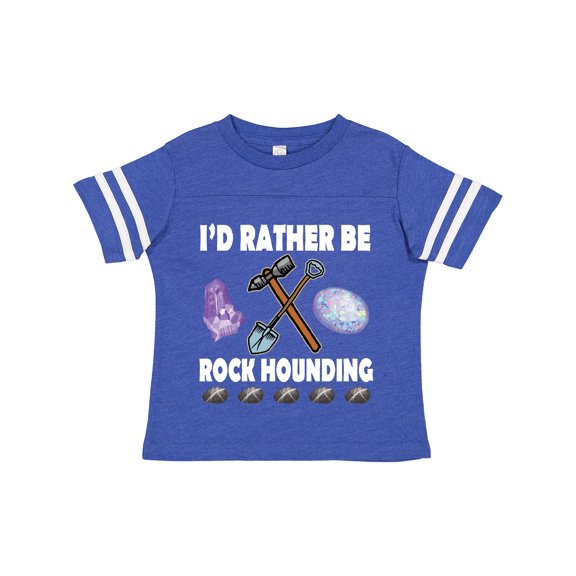 Inktastic Rock Hounding Rock Collector Boys or Girls Toddler T-Shirt