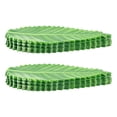 thumbnail image 2 of 200 hojas decorativas de sushi realistas para restaurante (verde), 2 of 8