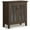 Farmhouse Brown, variant on Artisan 30 inch Wide Solid Wood Low Storage Cabinet in Honey Brown