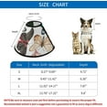 thumbnail image 3 of Butterflies Soft Cat Dog Recovery Collar Adjustable Cat Cone Wound Healing Protective After Surgery for Pet Cone, 3 of 7