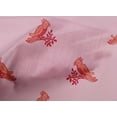 thumbnail image 4 of oneOone Cotton Poplin Fabric Bird Block Print Fabric By Yard 56 Inch Wide, 4 of 4