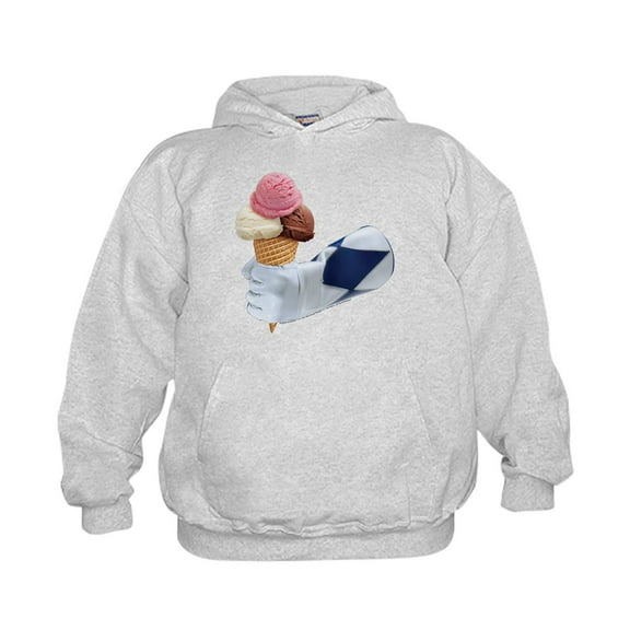 CafePress - Power Rangers Holding Ice Cream - Kids Hooded Sweatshirt, Classic Hoodie