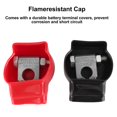 thumbnail image 4 of Pair of Copper Battery Terminal Connectors Kit with 6pcs Copper Rings 1 Clean Brush for Car Marine Boat RV Truck, 4 of 4