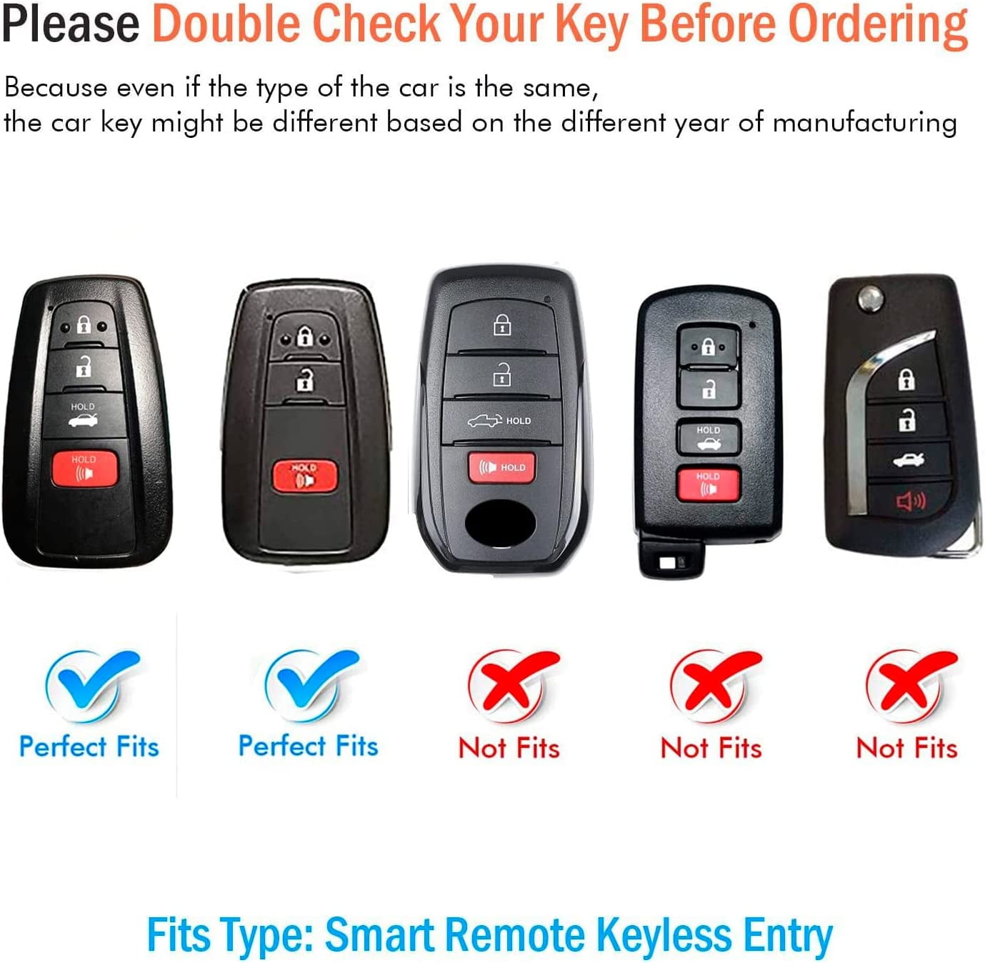 Autophone for Toyota Key Fob Cover with Keychain Soft TPU 360 Degree Protection Key Case Compatible with 2018 2021 Camry RAV4 Highlander Avalon C HR Prius Corolla GT86 Smart Key Red Walmart