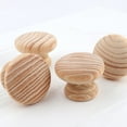 thumbnail image 3 of Raindrops 9pcs Wood Cabinet Pulls Wardrobe Knobs for Dresser Cupboard, 3 of 6
