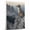 Afghan Hound, variant on Bedlington Terrier Cute Dog Climbing Stretched Canvas Size 8x12 – Retro Bedlington Terrier Dog Batter in Action With Climbing for Themed Living Room
