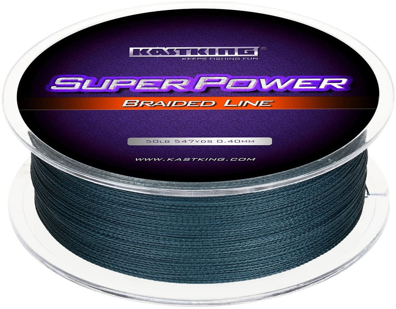 KastKing SuperPower Braided Fishing Line - Abrasion Resistant Braided Lines  – Incredible Superline – Zero Stretch – Smaller Diameter – A Must-Have!, 
