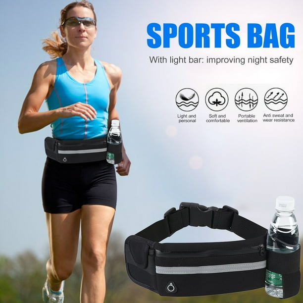 Riñonera impermeable Likrtyny para correr hombre y mujer bolsa deportiva