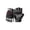White, variant on huayou 4.13 x 6.3 inch Breathable Half Finger Cycling Gloves, Shock Absorbing Protective Bike Gloves with Anti Slip Palm for Mountain Biking Road Cycling and Outdoor Sports