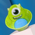 thumbnail image 5 of Tazón de sopa para niños ZHCH melamina grande con dibujos animados 3D figura ojos verdes, 5 of 5