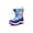 Rainbow, variant on Apakowa Kids Boys Girls Snow Boots Side Zipper Water Resistant Warm Winter Boots (Toddler/Little Kid)
