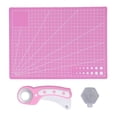thumbnail image 2 of Cutter Set,  Sewing Cutting Set Self Healing Cutting Mat With A4 Backing Plate For Cloth For Cut Paper, 2 of 8