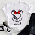 thumbnail image 1 of Disney 2023 Family Trip Clothes Mickey Mouse Fashion Disneyland Vacation T Shirt for Women Summer Casual T-shirts Fast DeliveryAldult-XL(1pc) Gao Jinjia LED, 1 of 2