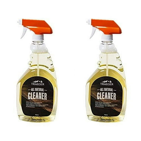 Traeger Pellet Grills All Natural Grill Cleaner BAC403 Spray - 2 Pack, 950 mL