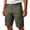 Army Green, variant on Mens Water Resistant Ripstop Cargo Shorts 2026 Lightweight Solid Color Short Pants Hiking Multi Pockets Outdoor Work Shorts Fashion Clothes Black M