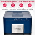 thumbnail image 3 of Frigidaire Gallery 44 lbs. Nugget Ice Maker, Self-Cleaning Countertop Soft Pellet Ice Machine with Touchscreen Controls, Navy, 3 of 12