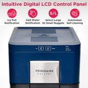 Frigidaire Gallery 44 lbs. Nugget Ice Maker, Self-Cleaning Countertop Soft Pellet Ice Machine with Touchscreen Controls, Navy