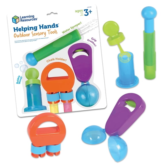 Learning Resources Helping Hands Outdoor Sensory Tools Sensory Fidget Toys Best Backyard Toys Ages 3 and Up