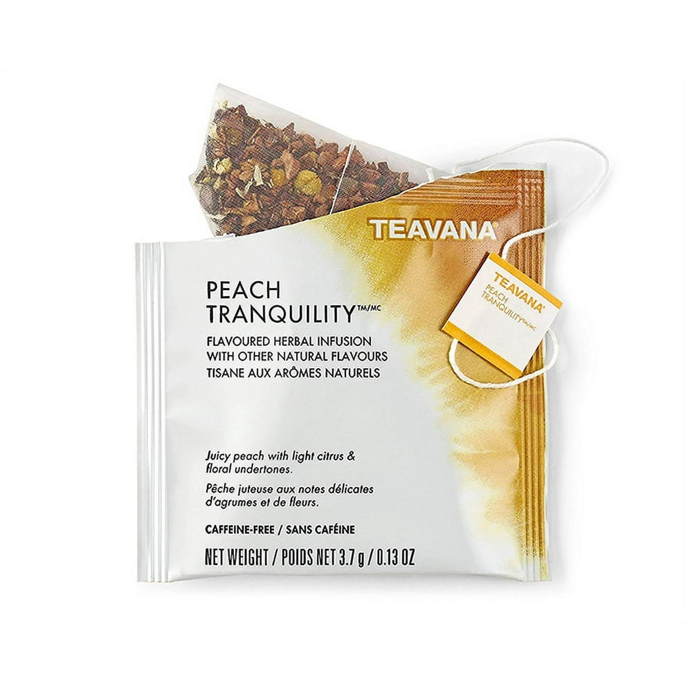FRESH STOCK Genuine Starbucks Teavana Tea Peach Tranquility 50