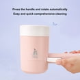 thumbnail image 4 of Feierber Pet Foot Washer Cleaning Brush Cup with Ergonomic Handle No Battery Required Portable Automatic Dog Paw Cleaner, 4 of 7