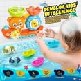 thumbnail image 3 of Baby bath water toy Toddlers 1-3 Bear Kids Bath Tub Toys for Infants Boys Girls 18+ Months Gifts Set, 3 of 4