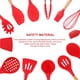 thumbnail image 4 of Juego De Utensilios De Cocina De 1 De Silicona De Grado Alimenticio Sin Bpa, Seguro, Espátula, Cepillo Multifuncional, Utensilios De Cocina De Fácil Limpieza Para Cocinar En Casa4 Piezas Speravity HA015495-00, 4 of 7