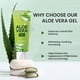 thumbnail image 2 of Ganfancp Gel de Aloe para La Cara Hidratación Suave Rejuvenecimiento de La Piel Calmante de La Piel Sin Estimulación Rebajas Hoy Liquidación 1* Gel de Aloe Vera, 2 of 7