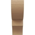 thumbnail image 2 of 7"W x 14"D x 21"H Classic Ridgewood Rough Cedar Woodgrain TimberThane Corbel, Primed Tan, 2 of 6