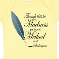 thumbnail image 4 of Inktastic Shakespeare Hamlet Madness Boys or Girls Baby Bodysuit, 4 of 5