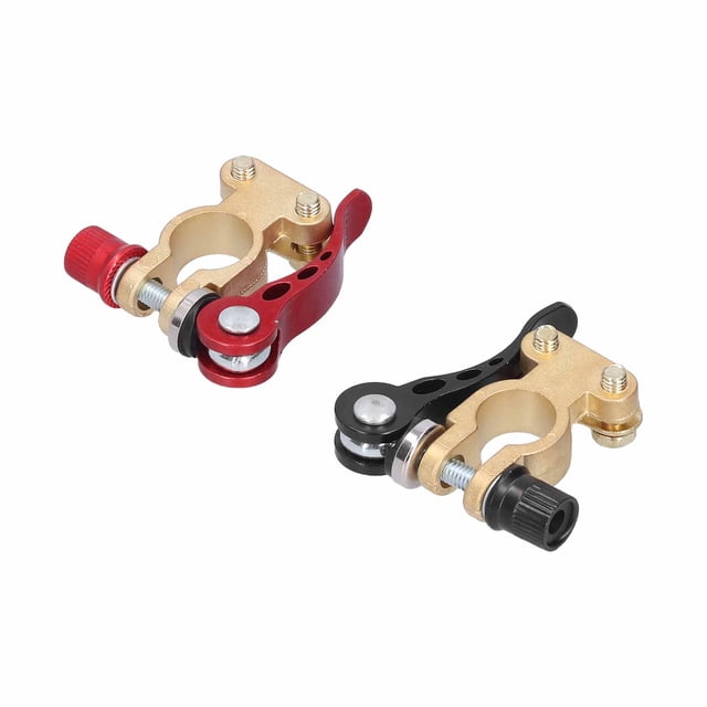 Abrazaderas de Terminal de batería, conector de apagado de desconexión rápida para Tractor UTV de barco de 12V, 6V y 24V, 2 uds.