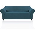 thumbnail image 1 of Stretch Armchair Covers for Chairs Slipcovers for Living Room Couch Covers for Chair Protectors Cover for Dogs/Pets/Kids  Feature Checks Pattern Jacquard Bouncy  Thick and Soft - Sage, 1 of 8
