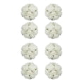 thumbnail image 5 of ToppiJoy 10 Pieces Flower Balls for Centerpieces, 9.4" Diameter Artificial Flower Ball Arrangement Bouquet Party Centerpieces for Tables Decorations Wedding (White), 5 of 14