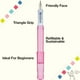 thumbnail image 3 of Pluma estilográfica PILOT Kakuno Pink Barrel, punta fina, tinta negra, 3 of 5