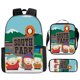 thumbnail image 1 of Set de mochilas South Parks Kyles Broflovskis Stans Marshs Erics C, 1 of 2