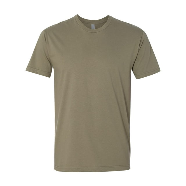 Next Level T-Shirt à Manches Courtes en Coton, TP, Olive Pâle