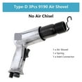 thumbnail image 1 of 3/4/7/8Pcs Pneumatic Tool Air Hammer Handheld Pistol Gas Air Shovels Small Rust Remover Cutting Drilling Air Chisel Tools ,Versatile Applications, 1 of 2