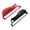 Black red, variant on HannLk Game Console Controller Grip 3D Printed Grip Handle for NS2 Easy Install