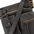 thumbnail image 3 of Montana West Crossbody Bag for Women Soft Washed Leather Multi Pocket Shoulder Purses, Gery, 3 of 7