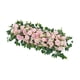 thumbnail image 5 of Arco de boda artificial con flores, arreglo floral falso, artesanía rústica de lujo. Rosa, 5 of 9