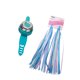 thumbnail image 5 of 2 puños de bicicleta para niños con borlas y 1 timbre, cintas para manillar de patinete, serpentinas tejidas, accesorios para bicicleta (borlas azules y timbre rojo), 5 of 5
