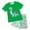 Green, variant on Teen Boy Clothes Baby Toddler Boys Set Kids Spring Summer Animal Print Short Sleeve Running Suit 0 3 6 12 18 24 Months T Shirt Pajamas & Dailywear 2PCS