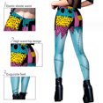 thumbnail image 4 of Leggings estampados para mujer, Leggings de Halloween, disfraz de Halloween, pantalones elásticos divertidos para correr, mallas, pantalones de entrenamiento, 4 of 6