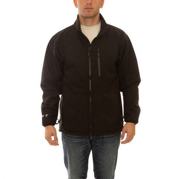 Tingley Rubber 702111451 Black Softshell Phase 3 Jacket - Small