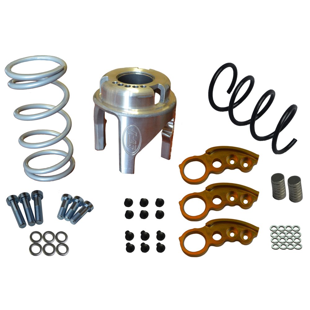 Straightline Clutch Kit with Adjustable Weight Fits Skidoo Steel