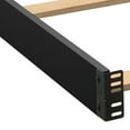 thumbnail image 3 of Delta Children Wooden Full-Size Bed Rails 0050, Ebony, 3 of 5