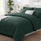 thumbnail image 1 of Juego de Edredón CozyLux King Size Verde Bosque 7 Piezas, 1 of 8