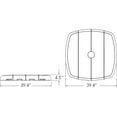thumbnail image 4 of SimplyShade 39.25" Bronze Bermuda 4 Section Umbrella Base, 4 of 4